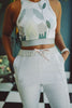 THE ZAMI CROP TOP | GARDENIA