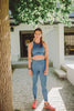 THE ZAMI CROP TOP | DEEP OCEAN BLUE