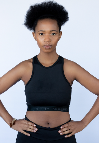 THE ZAMI CROP TOP | BLACK