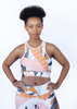 THE ZAMI CROP TOP | ABSTRACT PALM