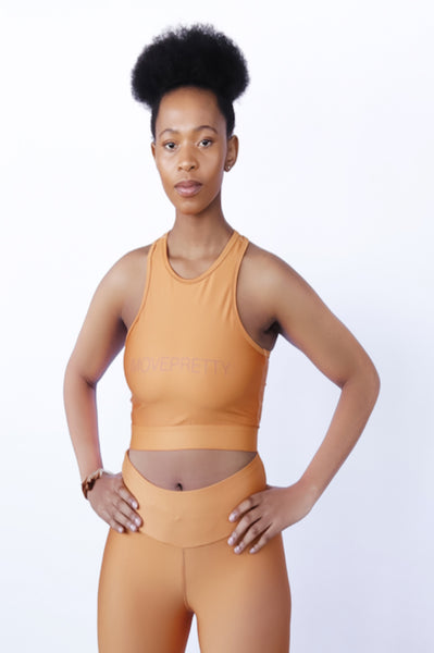 THE ZAMI CROP TOP SAMPLE | RUST